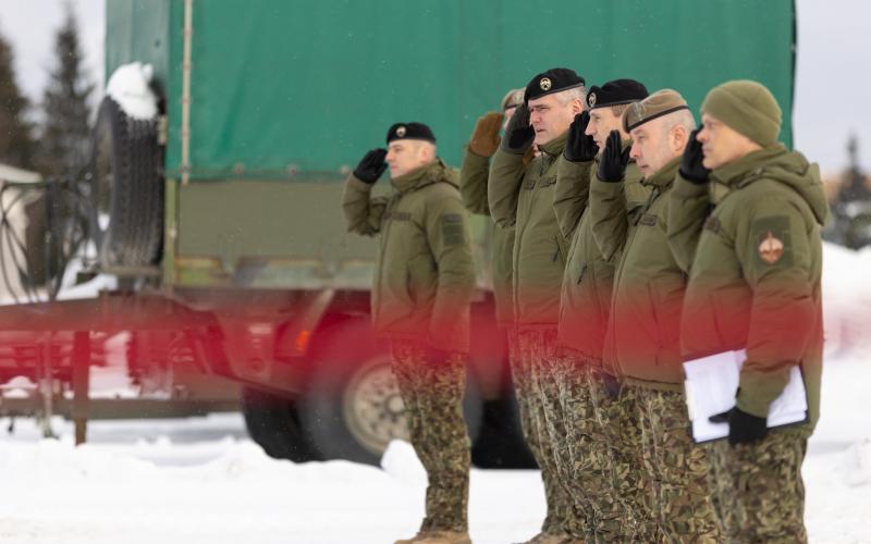 Patria laukuma atklāšana Kuldīgā